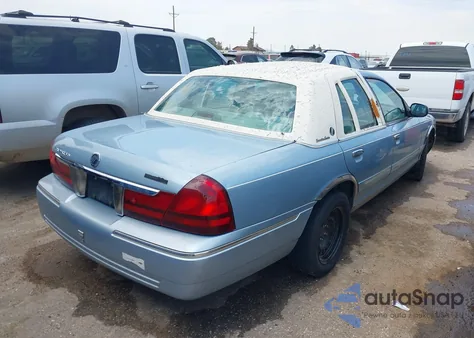 2003 Mercury Grand Marquis Gs из США, поврежденный, VIN 2MEFM74W33X653450